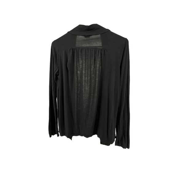 Splendid Black Open Front Cardigan Sweater Women's Size Small - Picture 5 of 6
